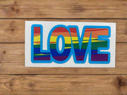Decal- Pride Love #43